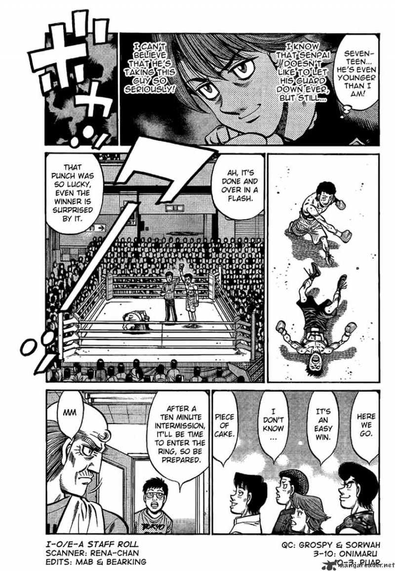 Hajime no Ippo: Fighting Spirit, Chapter 865 image 03